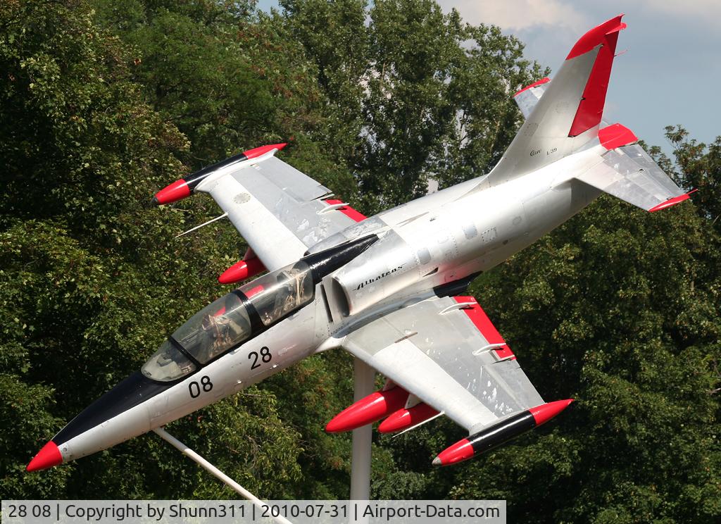 28 08, Aero L-39ZO Albatros C/N 731010, Preserved at the Technik Museum Speyer near an Hotel