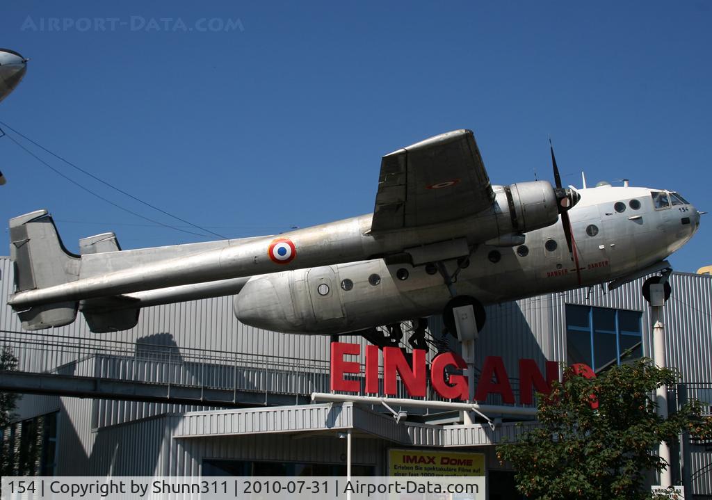 154, Nord N-2501 Noratlas C/N 154, Ex. French Air Force and preserved at the Technik Museum Speyer