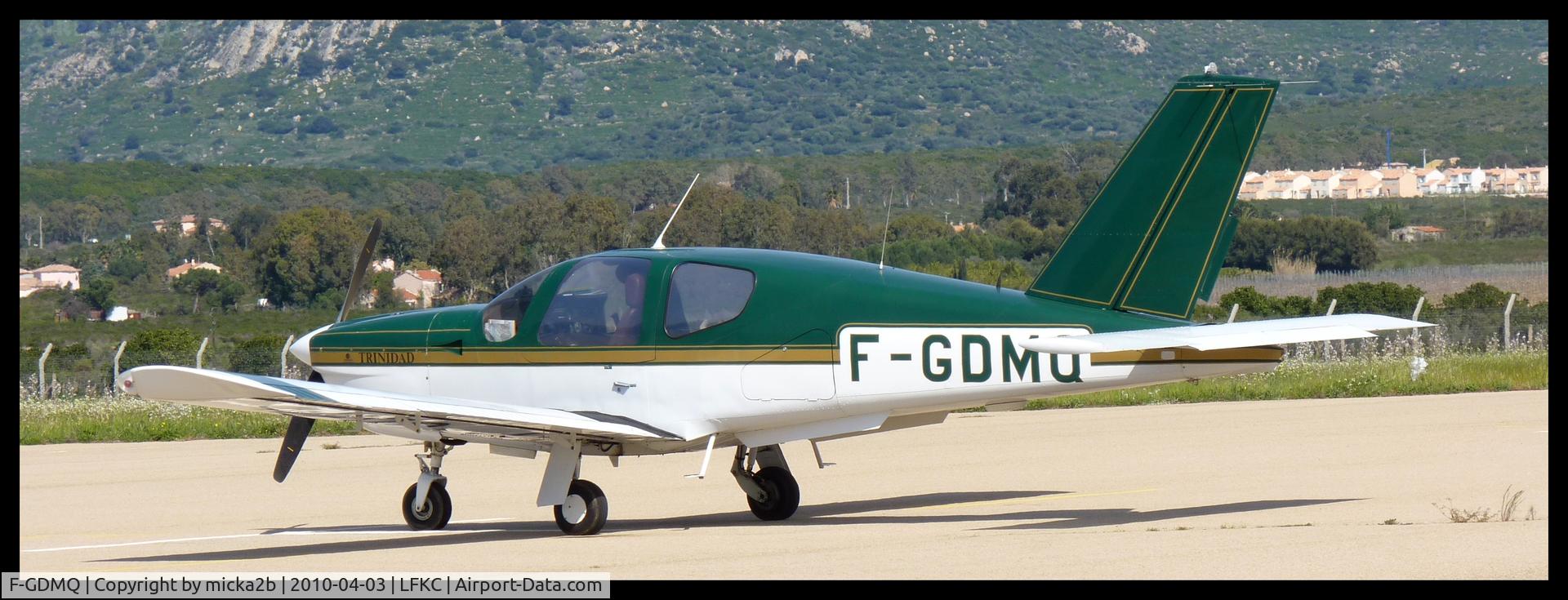 F-GDMQ, 1982 Socata TB-20 Trinidad C/N 282, Parked.