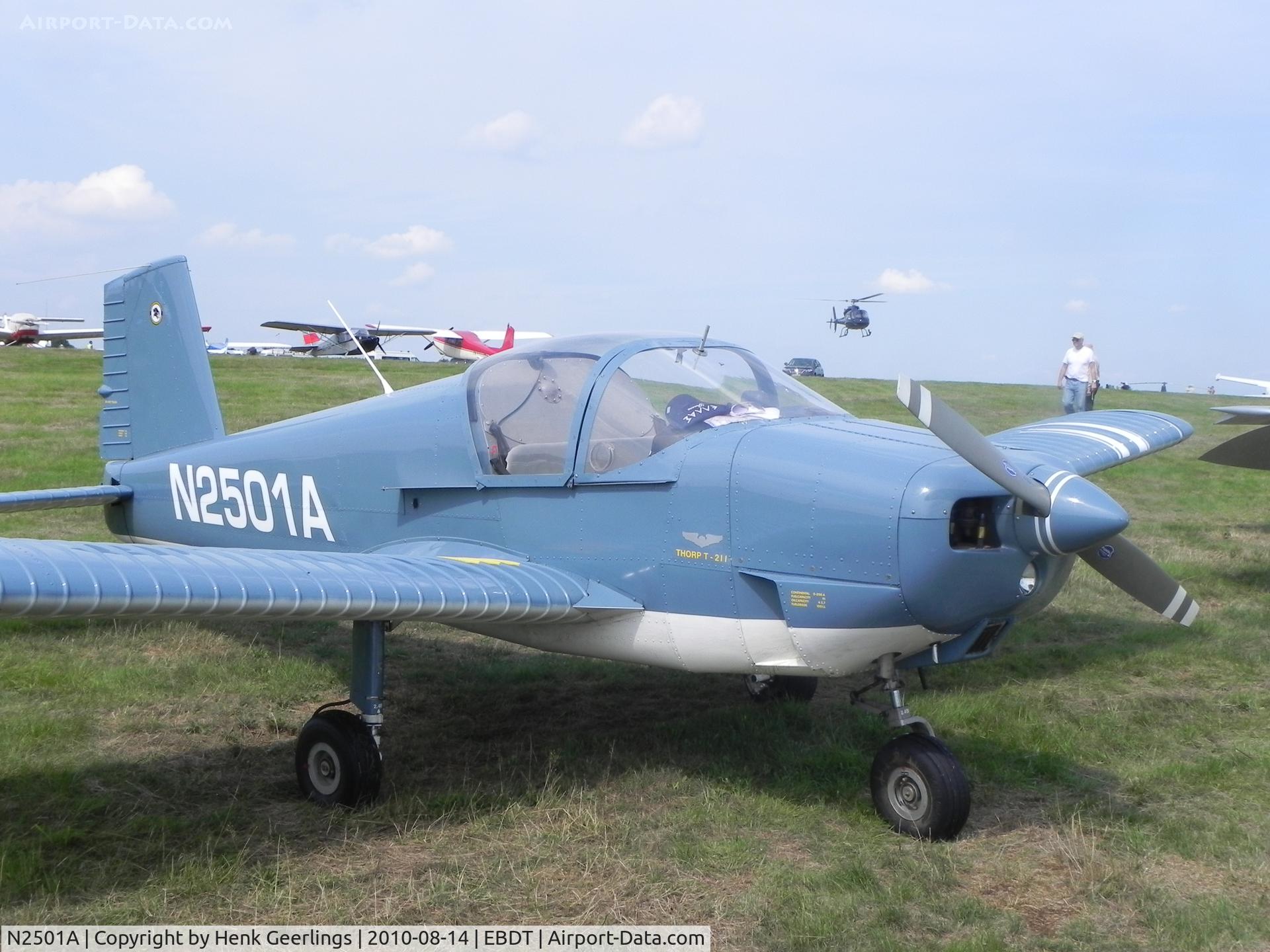 N2501A, 1991 Thorp T-211 Sky Skooter C/N 102, Schaffen - Diest , Belgium. Oldtimer Fly- In August 2010