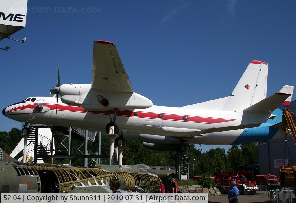 52 04, 1980 Antonov An-26S C/N 10409, S/n 10409 - West Germany Air Force aircraft preserved inside Technik Museum Speyer