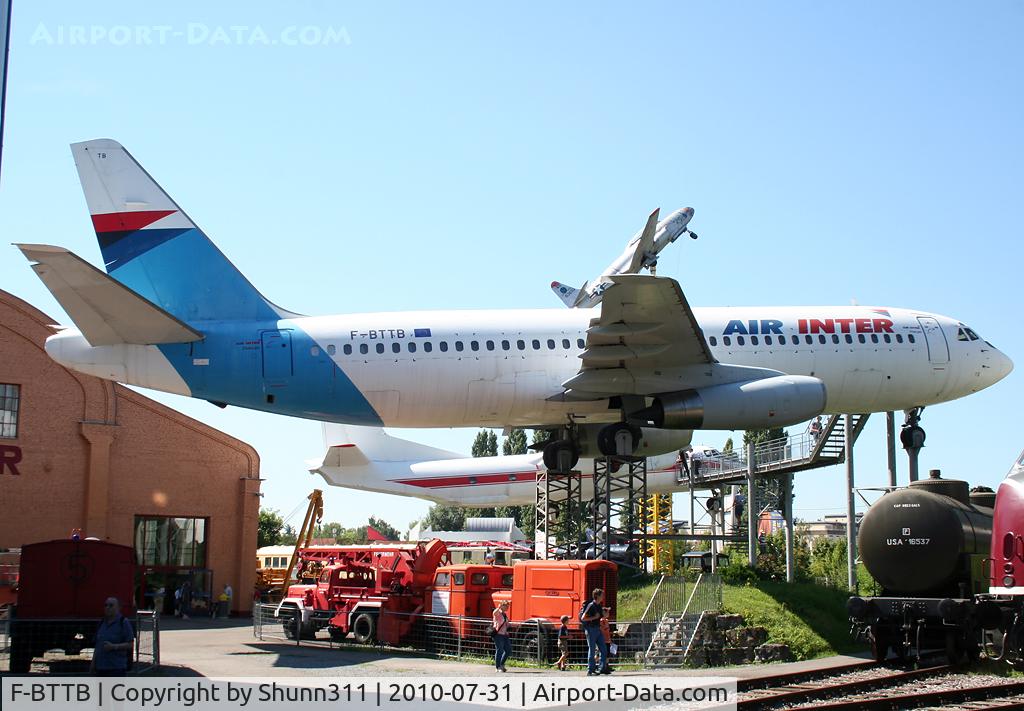 F-BTTB, 1972 Dassault Mercure 100 C/N 02, Preserved inside Technik Museum Speyer