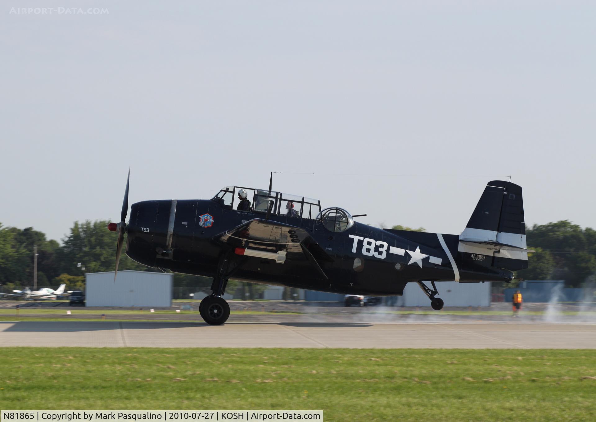 N81865, 1945 Grumman TBM-3E Avenger C/N 5632, Grumman TBM-3E