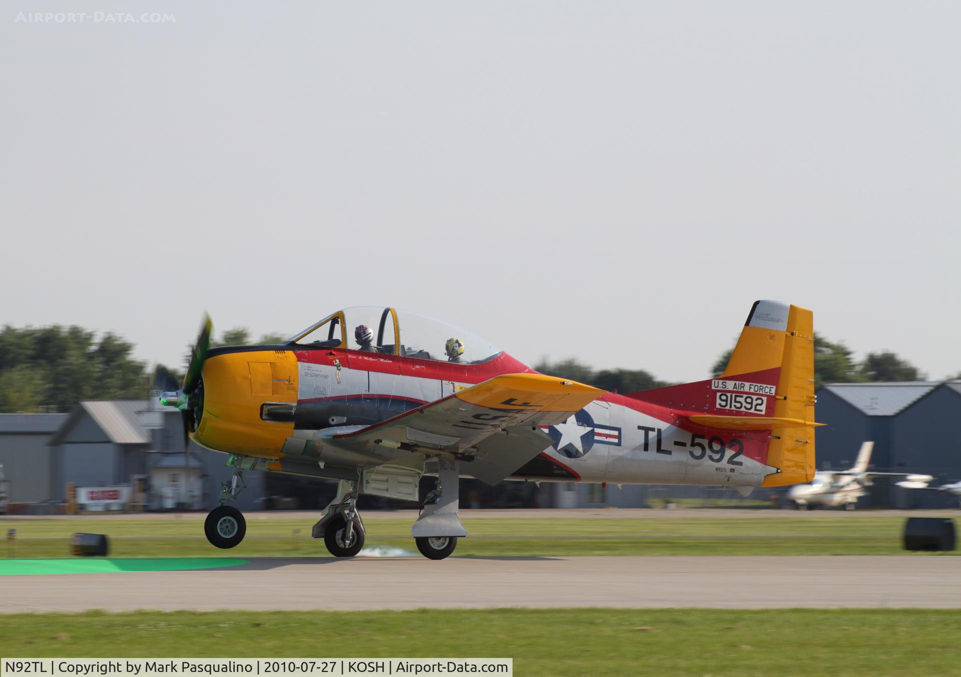 N92TL, 1949 North American T-28A Trojan C/N 49-1592, North American T-28A
