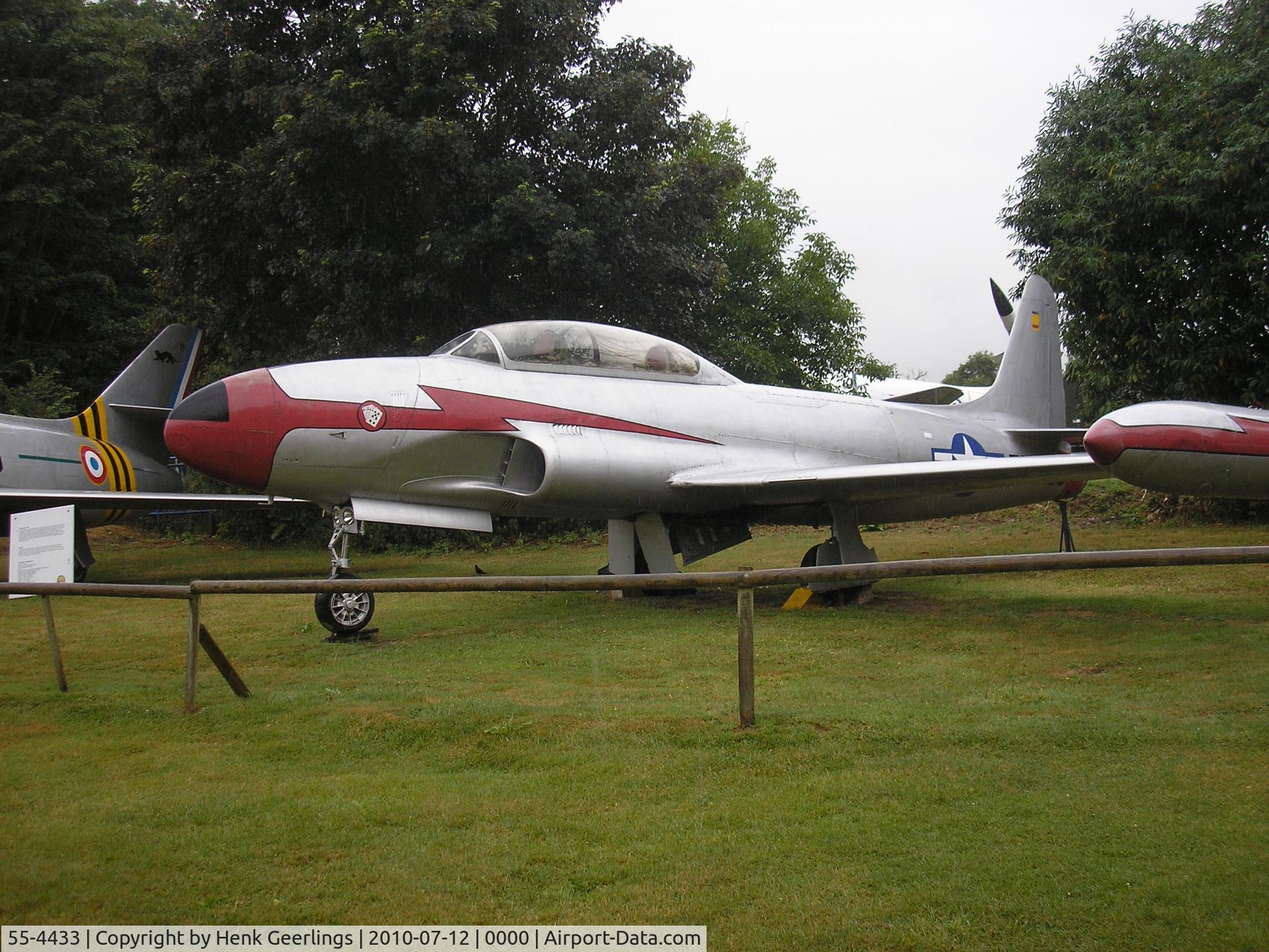 55-4433, 1956 Lockheed T-33A Shooting Star C/N 580-9877, Norfolk & Suffolk Aviation Museum, Flixton , UK July 2010