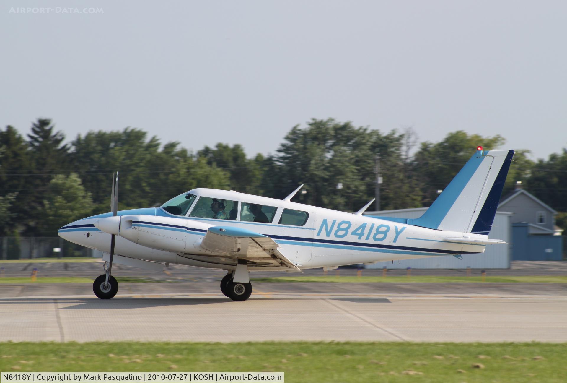 N8418Y, 1967 Piper PA-30 Twin Comanche C/N 30-1570, Piper PA-30