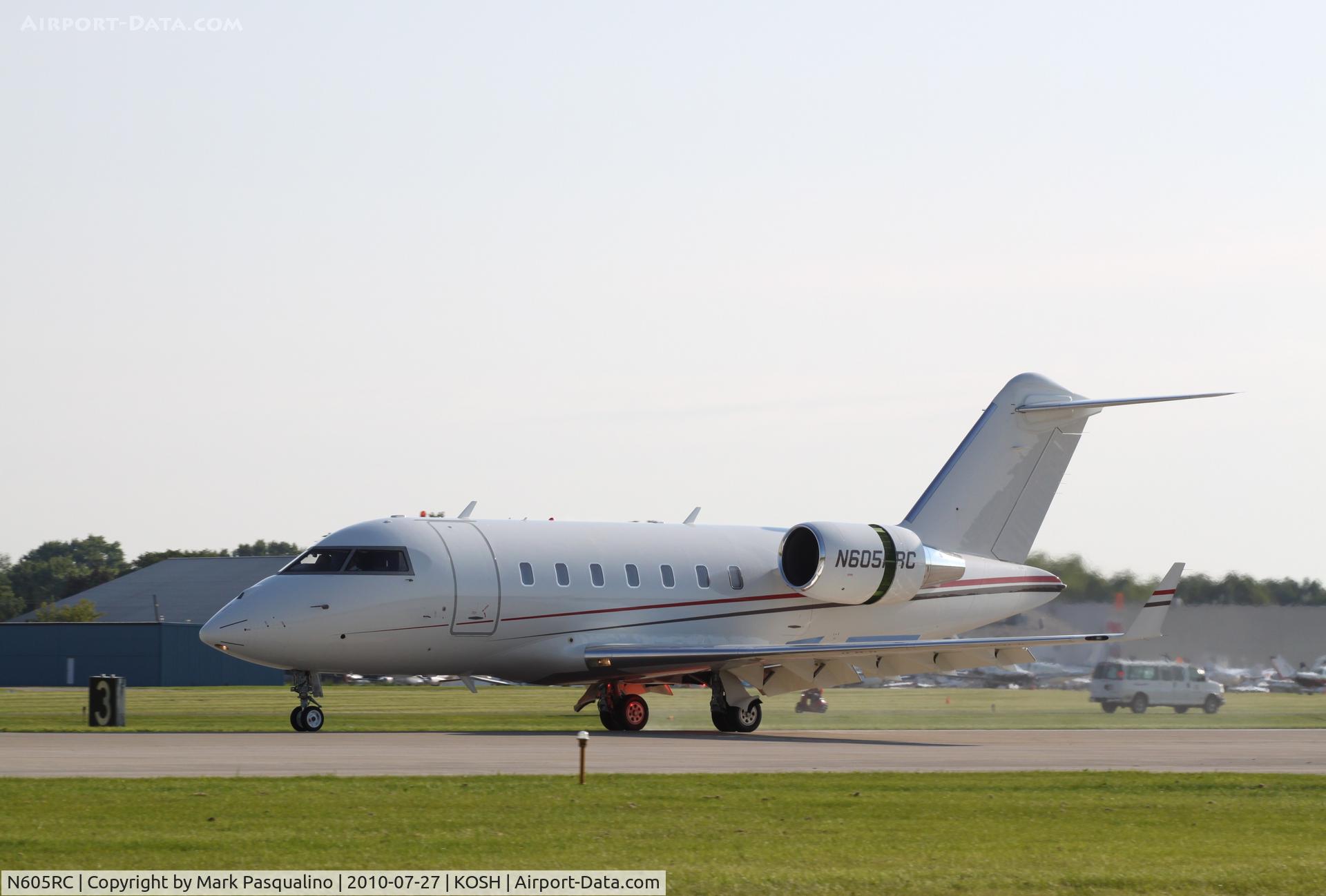 N605RC, 2009 Bombardier Challenger 605 (CL-600-2B16) C/N 5800, CL-600-2B16