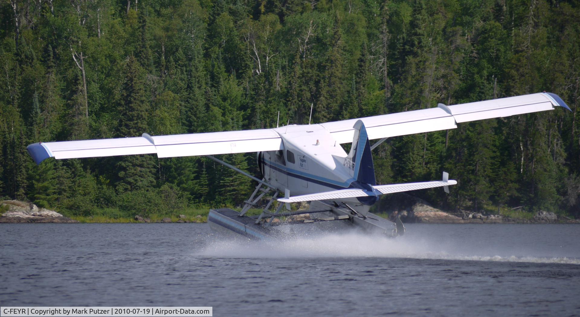 C-FEYR, 1953 De Havilland Canada DHC-2 Beaver Mk.I C/N 497, C-FEYR on Mosher Lake July 2010
