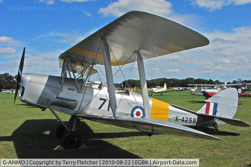 G-ANMO, 1935 De Havilland DH-82A Tiger Moth II C/N 3255, 1935 De Havilland DH82A TIGER MOTH, c/n: 3255 doing pleasure flights at 2010 Sywell Airshow - carries marks K4259