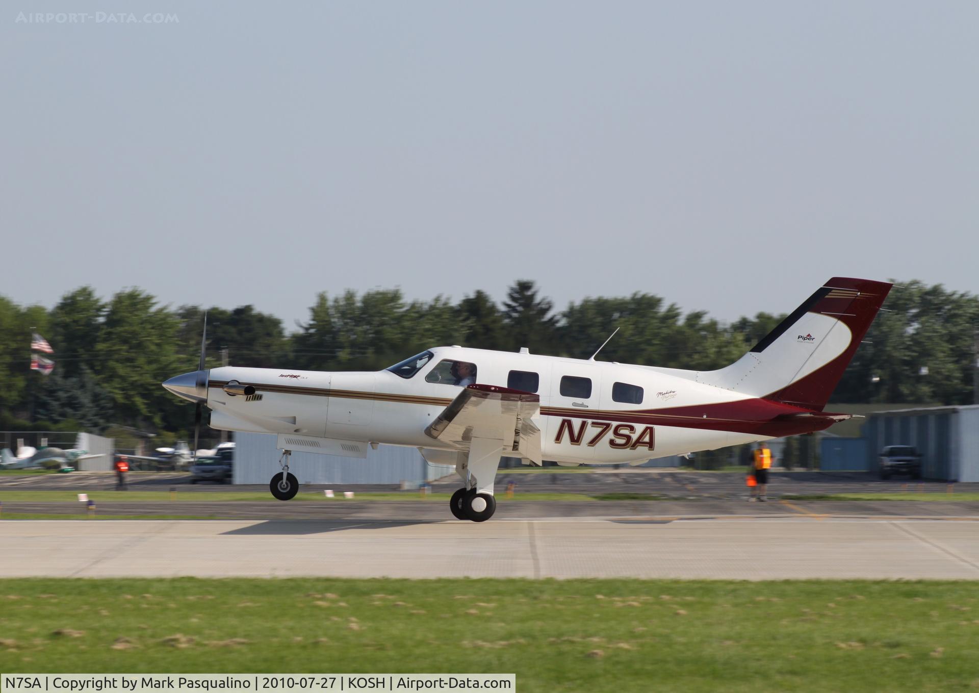 N7SA, 1998 Piper PA-46-350P Malibu Mirage C/N 4636185, Piper PA 46-350P