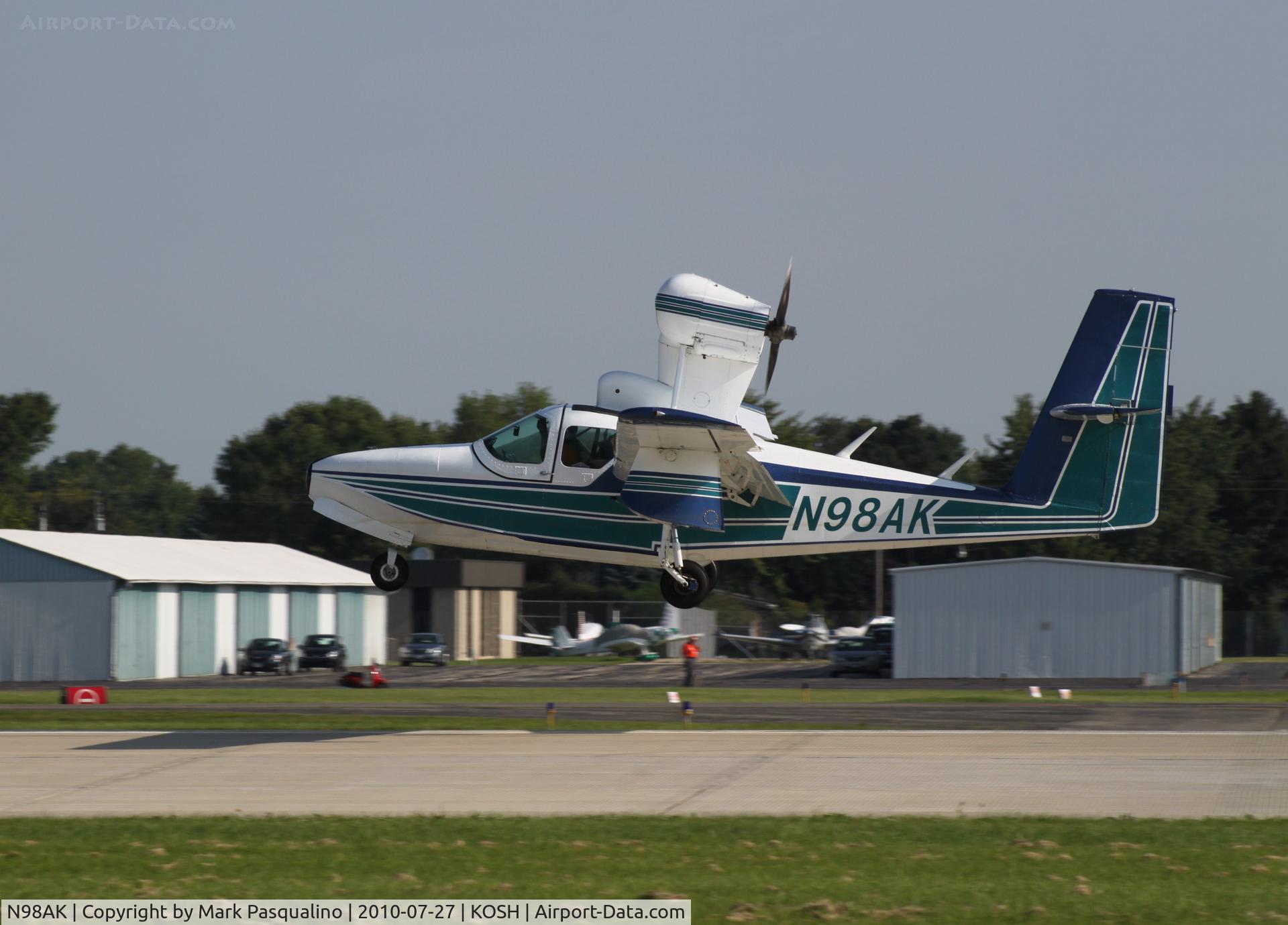 N98AK, 1977 Consolidated Aeronautics Inc. Lake LA-4-200 C/N 806, Lake LA-4-200