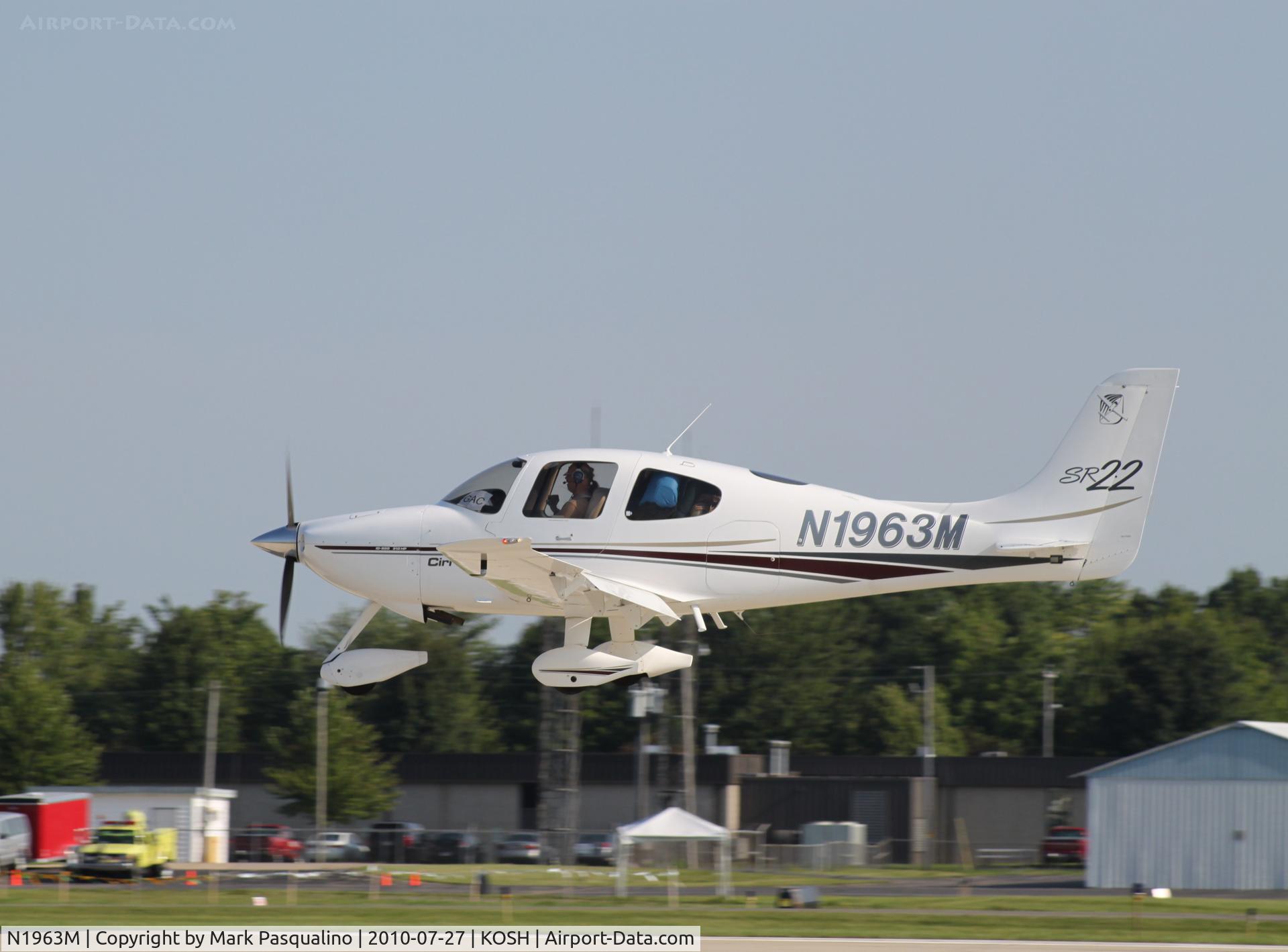 N1963M, 2002 Cirrus SR22 C/N 0355, SR22
