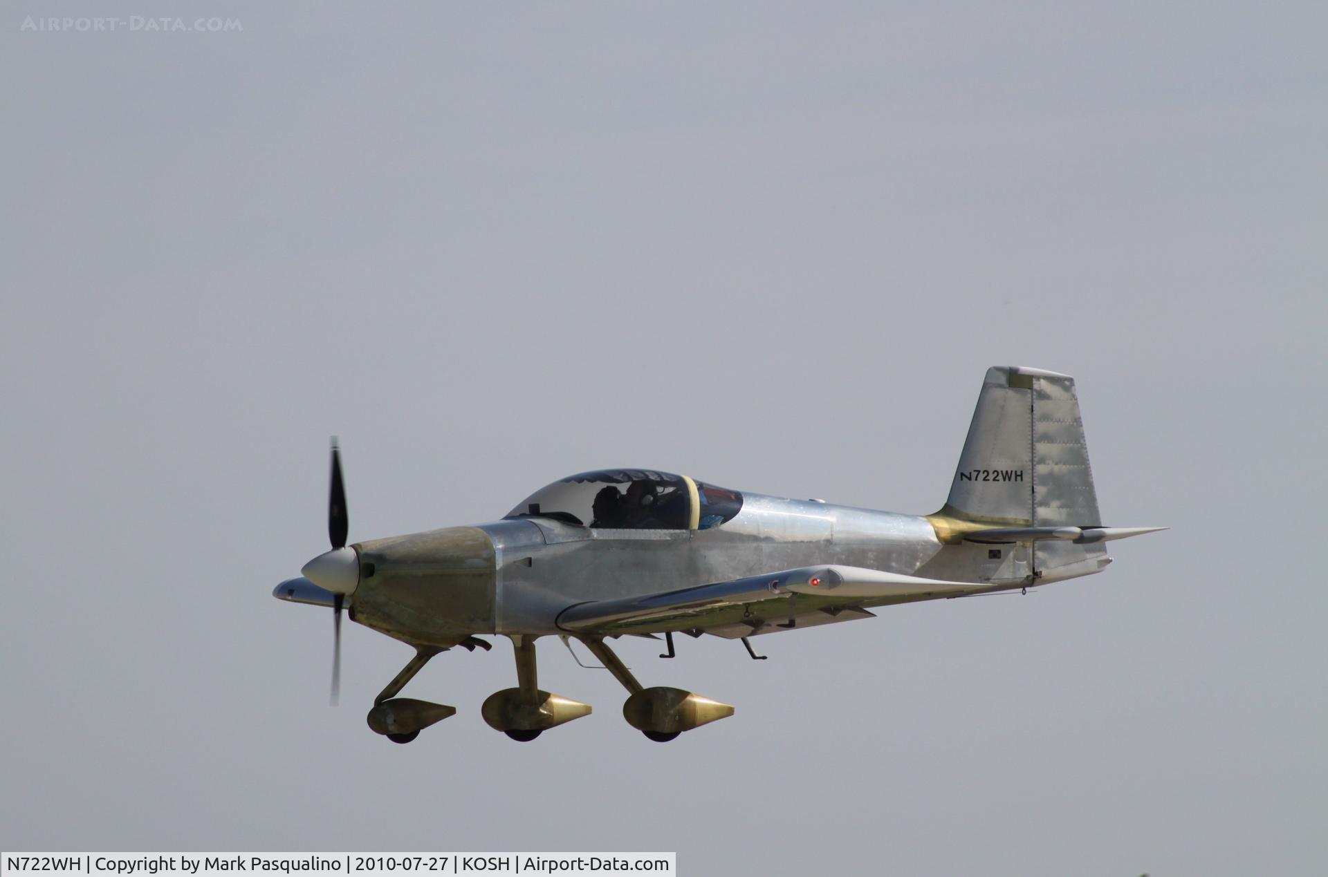 N722WH, 2007 Vans RV-9A C/N 90691, RV-9A