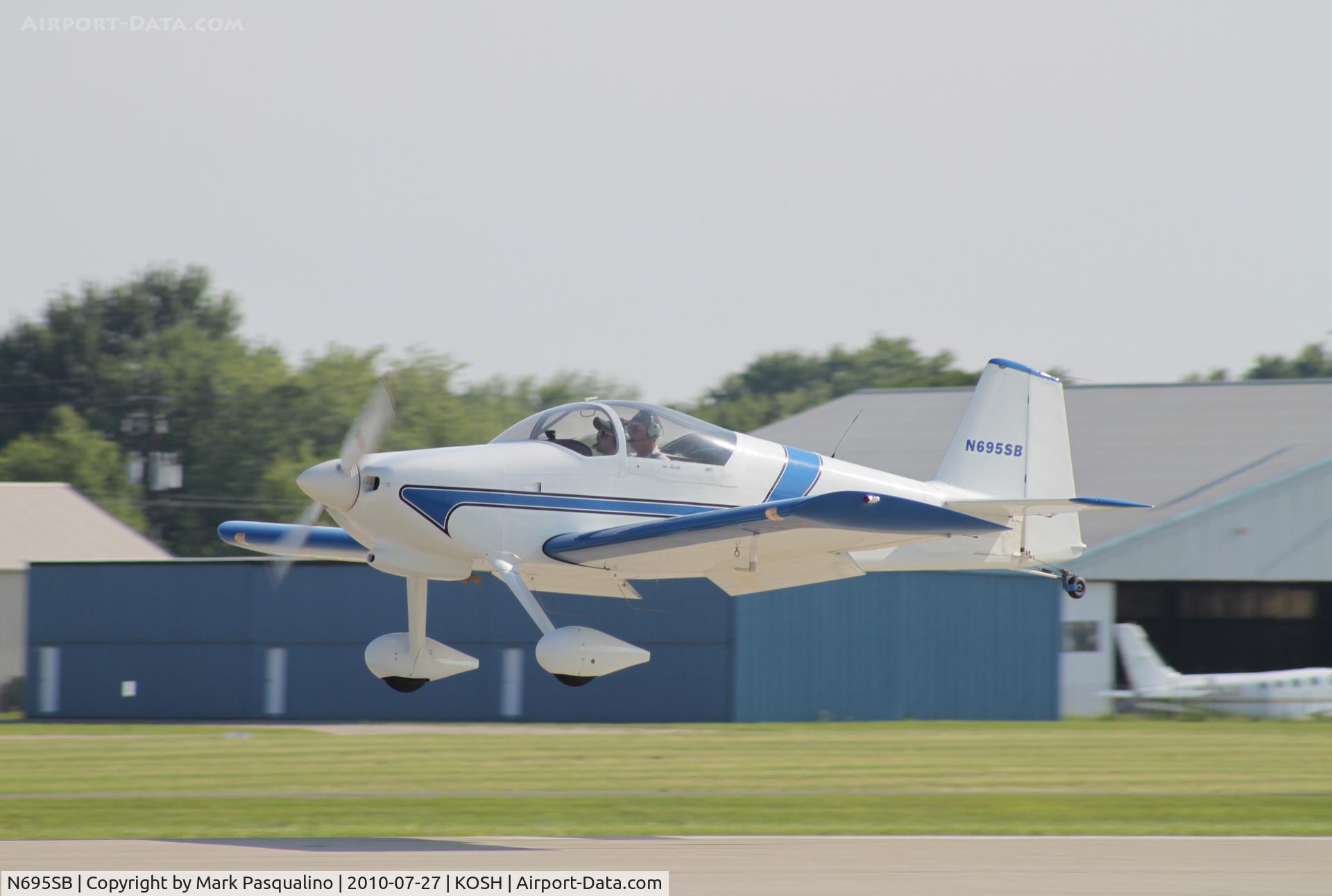 N695SB, Vans RV-6 C/N 24517, RV-6