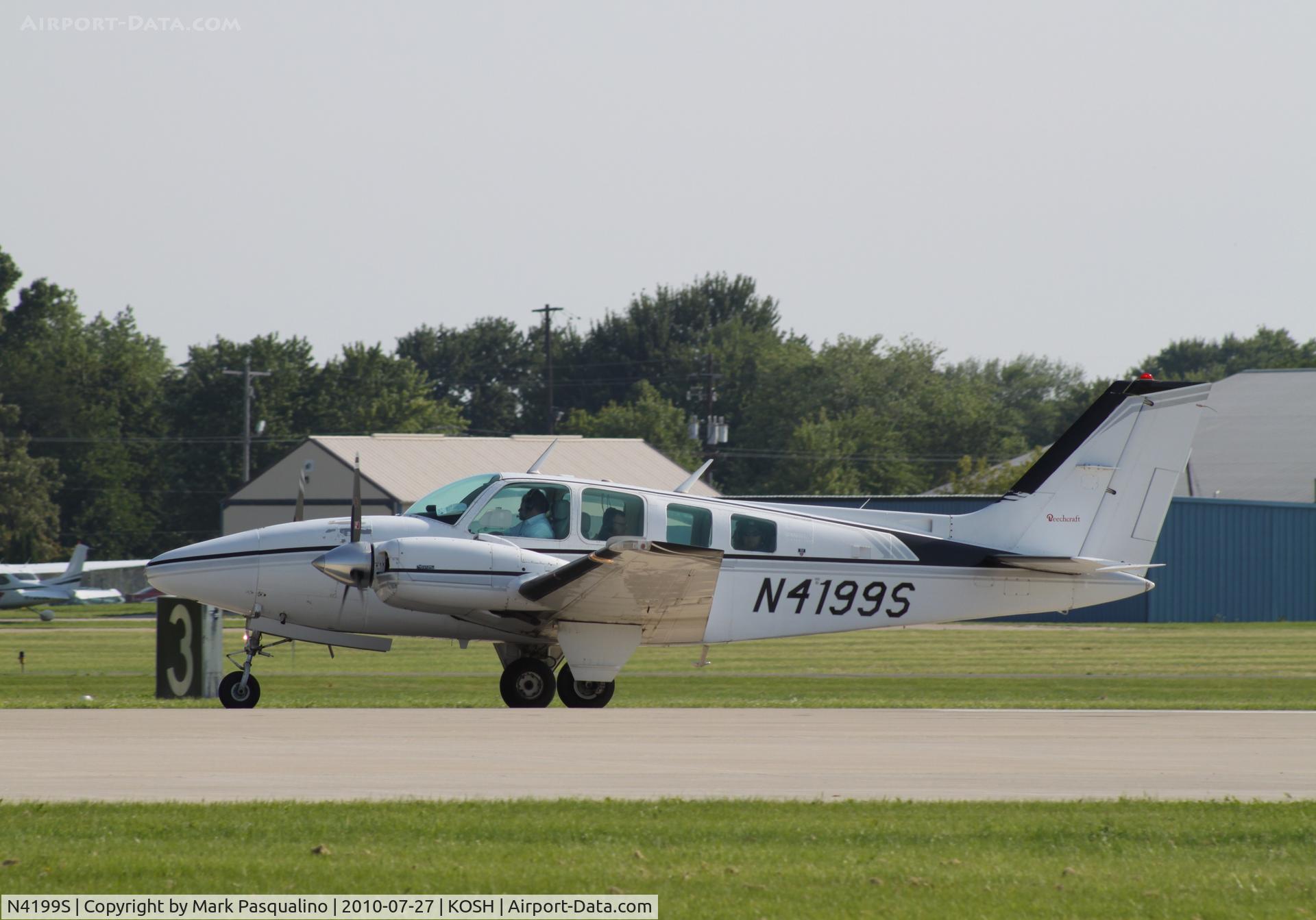 N4199S, 1976 Beech 58 Baron C/N TH-736, Beech 58
