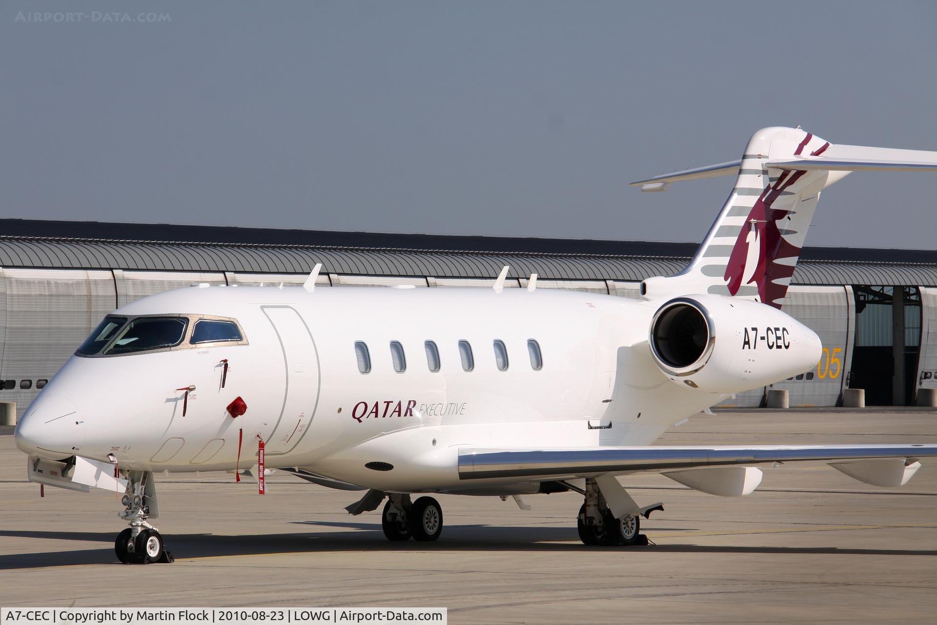A7-CEC, 2005 Bombardier Challenger 300 (BD-100-1A10) C/N 20042, .