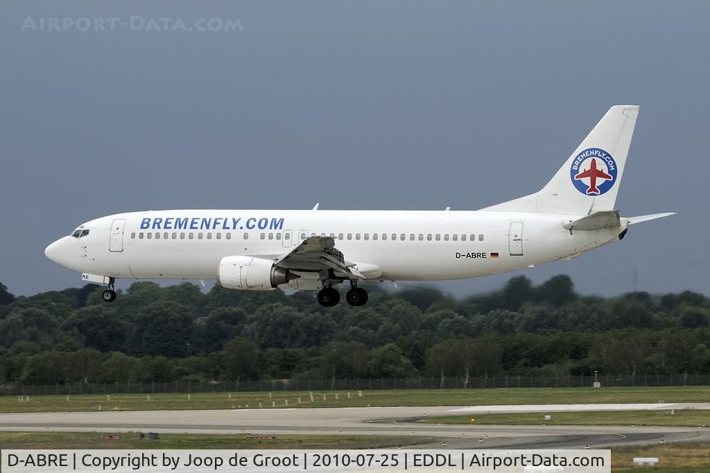 D-ABRE, 1995 Boeing 737-46J C/N 27826, Arrival just before the rain started