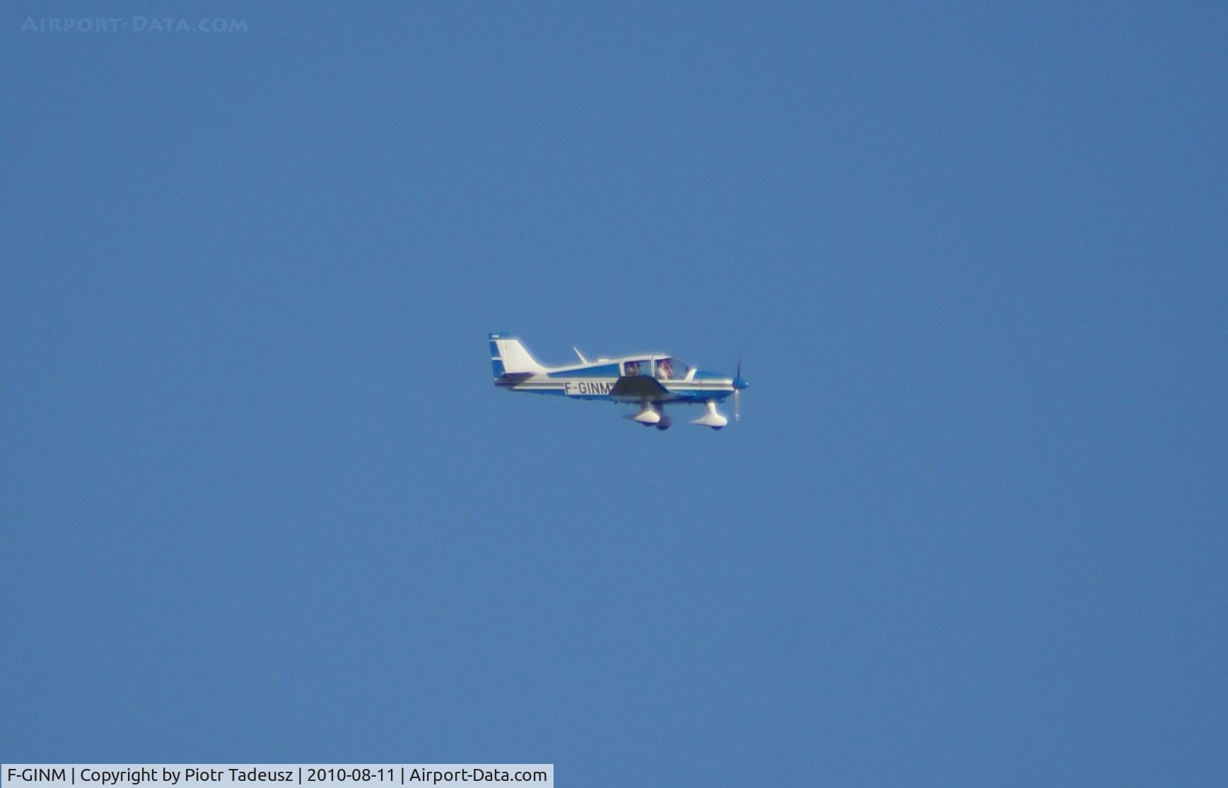 F-GINM, Robin DR-400-180 Regent C/N 861, over St. Michele, France