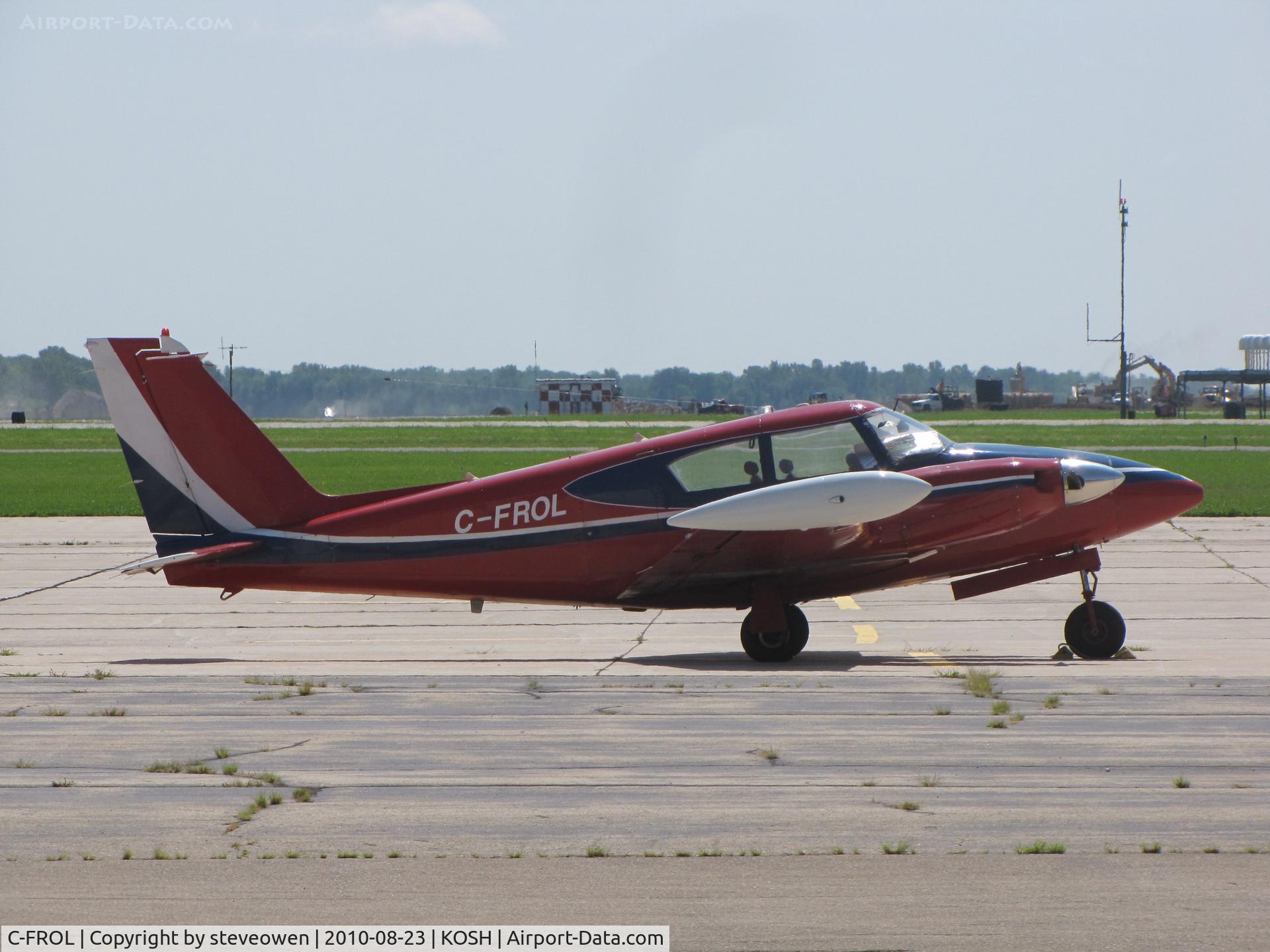 C-FROL, 1965 Piper PA-30-160 Twin Comanche Twin Comanche C/N 30-763, On the Basler Ramp