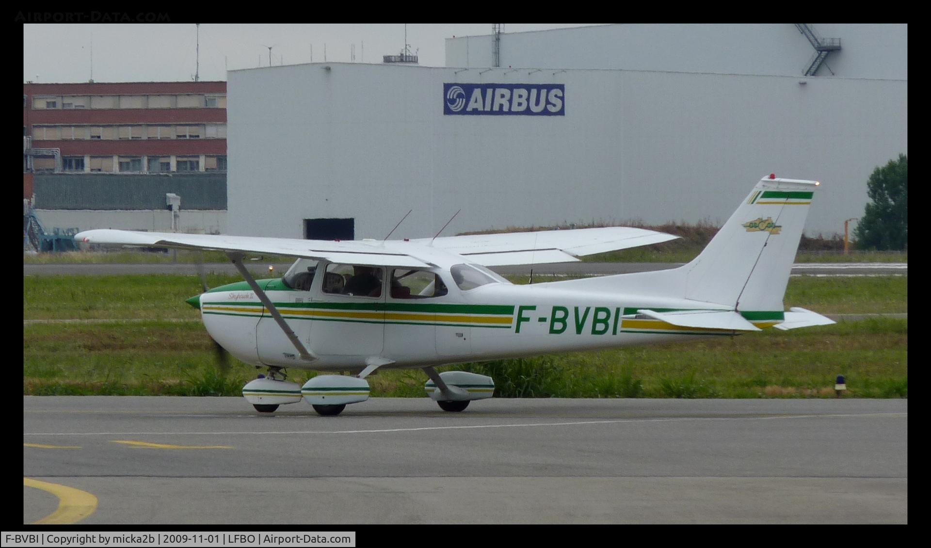 F-BVBI, Reims F172M Skyhawk C/N 1109, Arrival after landing.