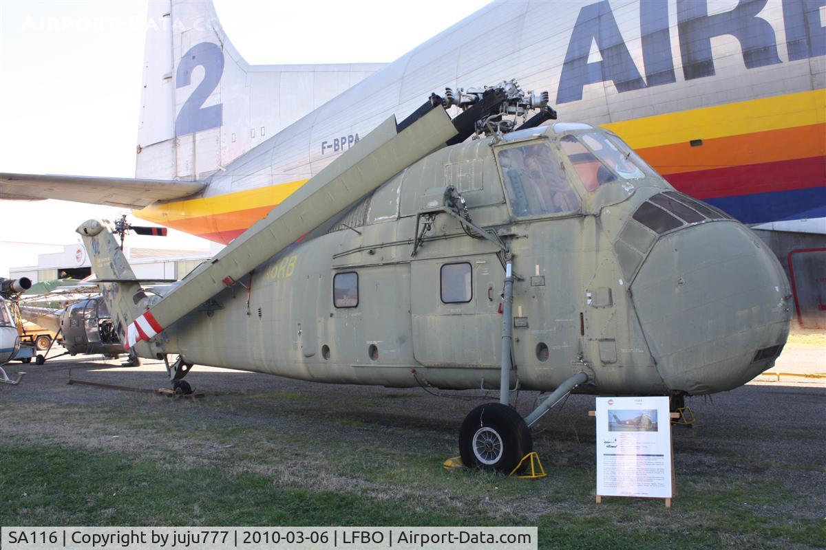 SA116, Sikorsky H-34A Choctaw C/N SA116, on display at Ailes Anciennes Toulouse