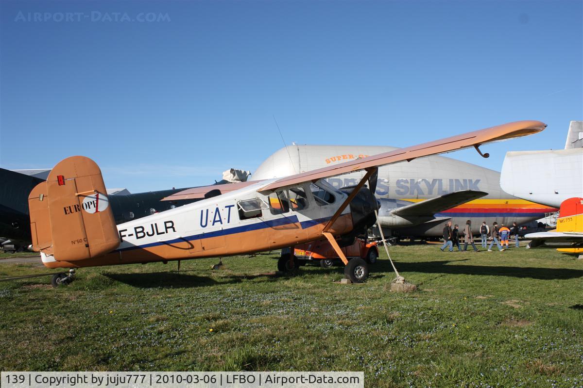 139, Max Holste MH-1521M Broussard C/N 188, on display at Ailes Anciennes Toulouse
