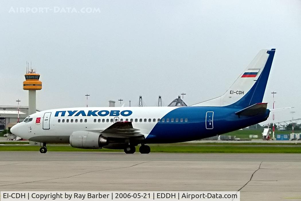 EI-CDH, 1992 Boeing 737-548 C/N 25739, Boeing 737-548 [25739] (Pulkovo Aviation Enterprise) Hamburg-Fulhsbuettel~D 21/05/2006