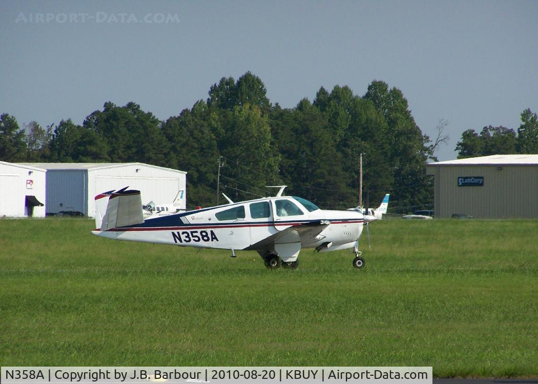 N358A, 1978 Beech V35B Bonanza C/N D-10163, N/A