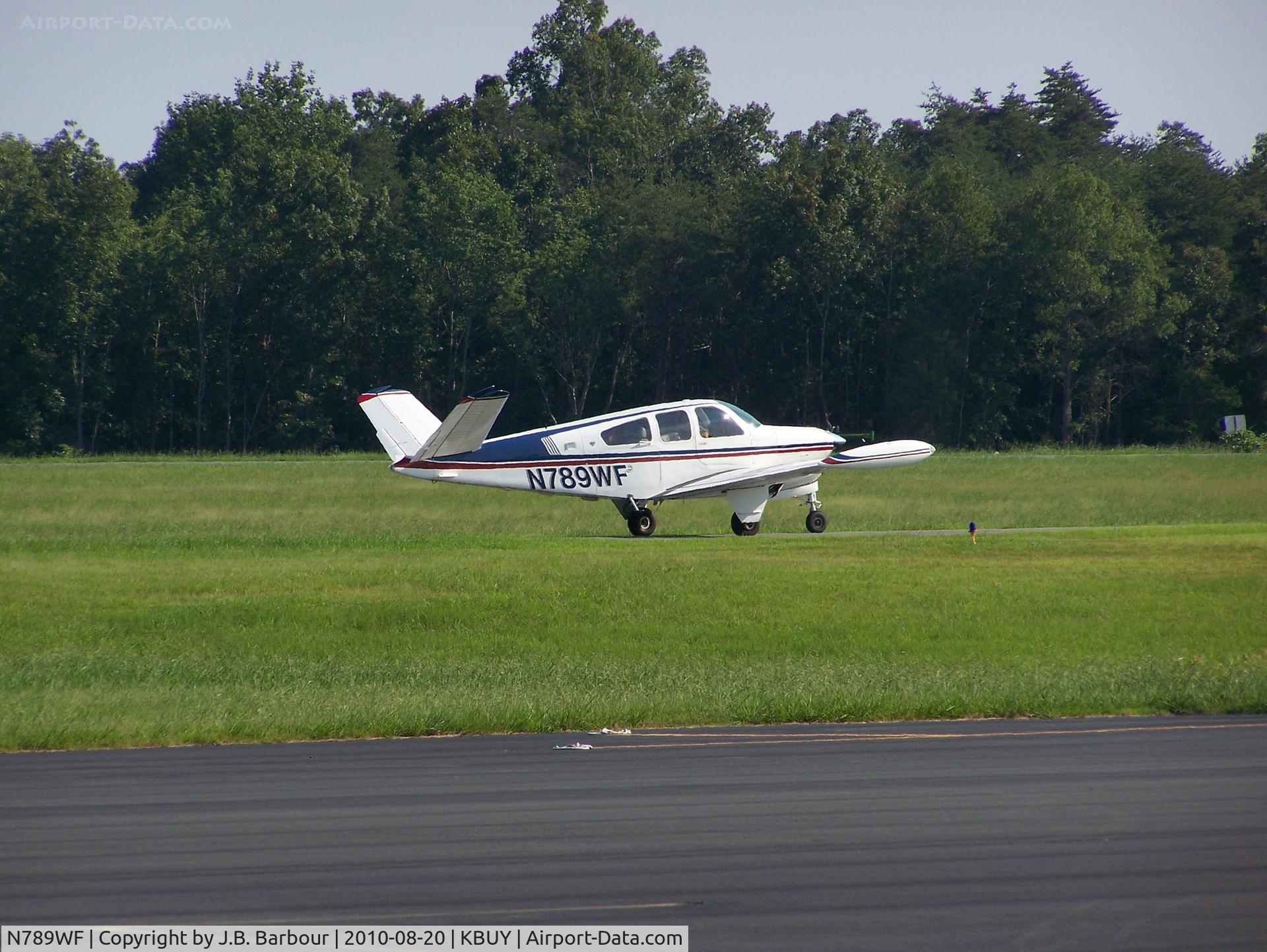 N789WF, 1976 Beech V35B Bonanza C/N D-9956, N/A