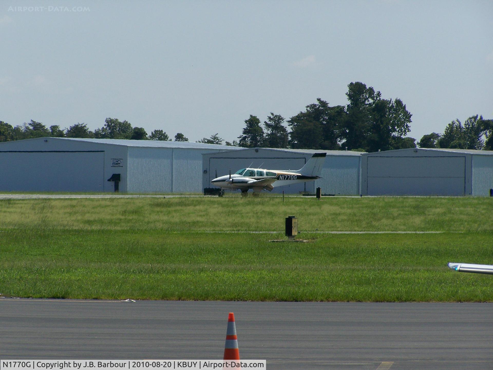 N1770G, 1962 Beech 95-A55 Baron C/N TC-294, N/A
