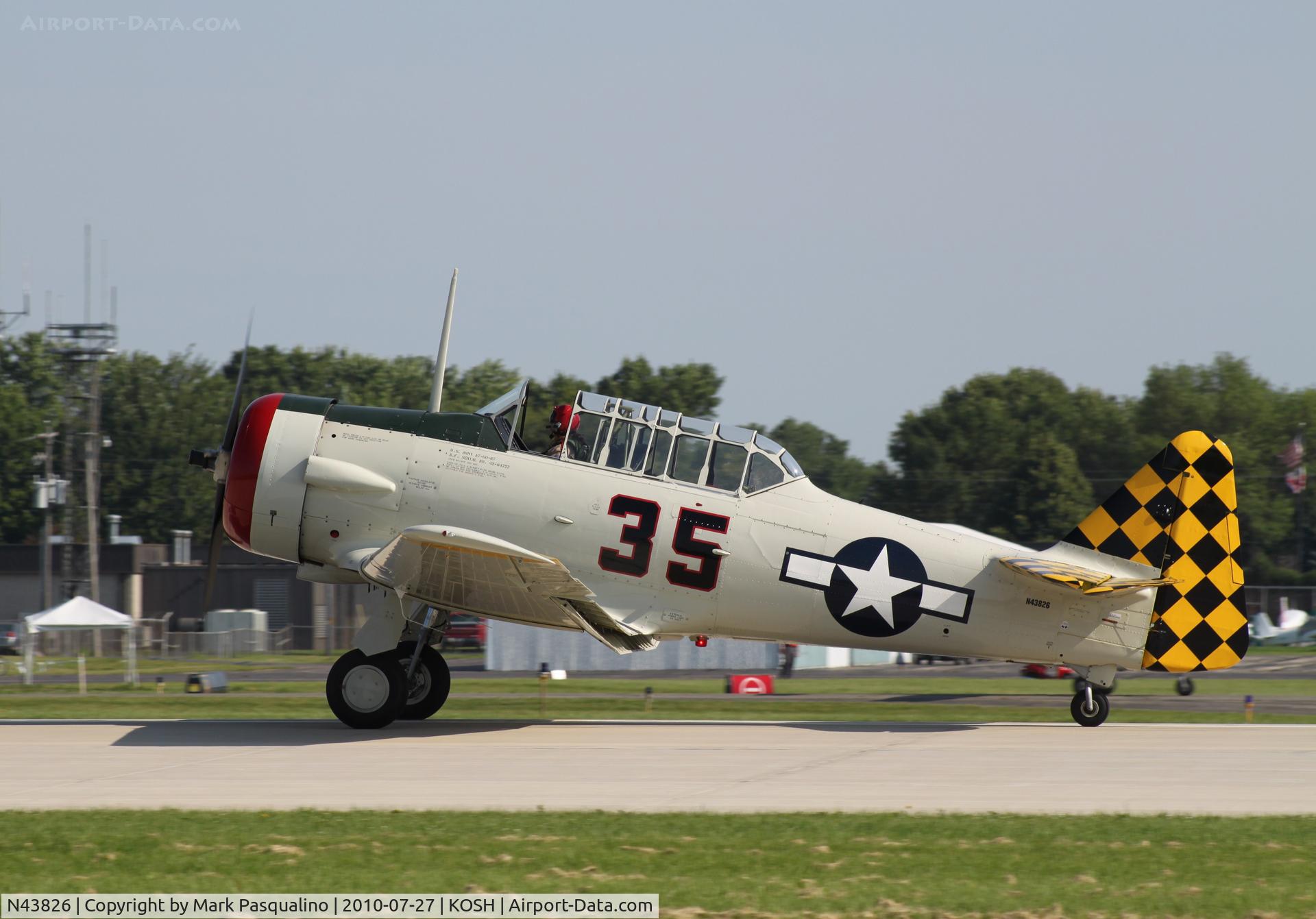 N43826, North American T-6D C/N 42-84757, North American T-6D
