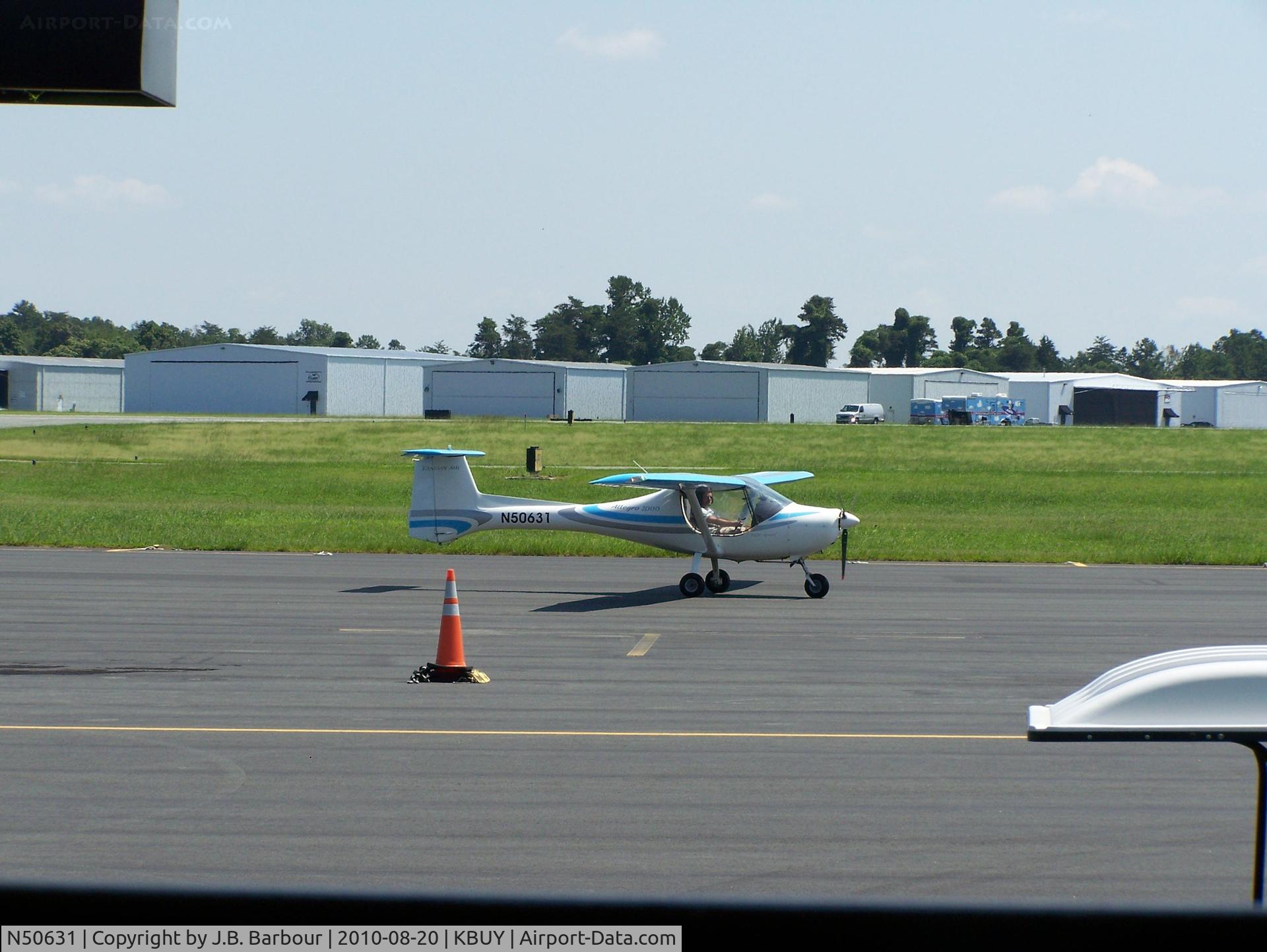 N50631, 2006 Fantasy Air Allegro 2000 C/N 06-227, N/A