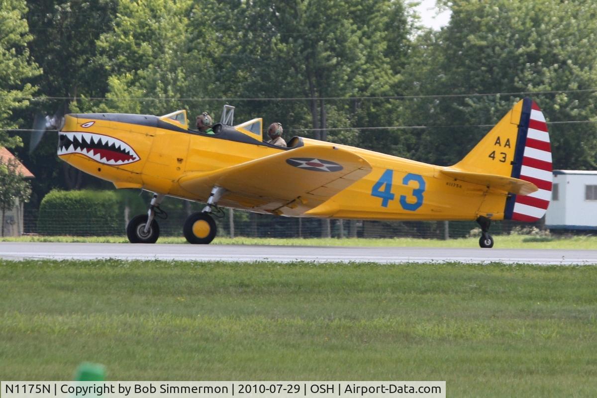 N1175N, Fairchild M-62A-3 Cornell II C/N FT635, Departing Airventure 2010 - Oshkosh, Wisconsin