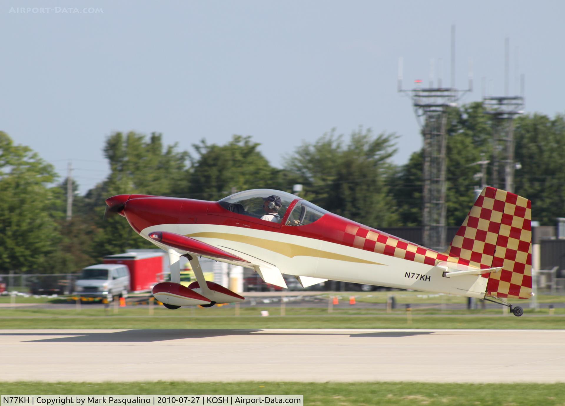 N77KH, 2006 Vans RV-7 C/N 70350, Holcomb Special