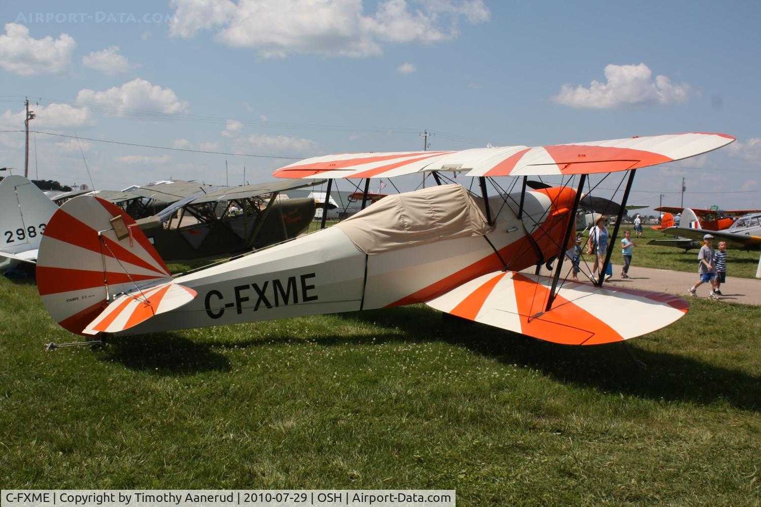 C-FXME, 2007 Stampe-Vertongen SV-4C C/N 633, 2007 Stampe STAMPE, c/n: 633