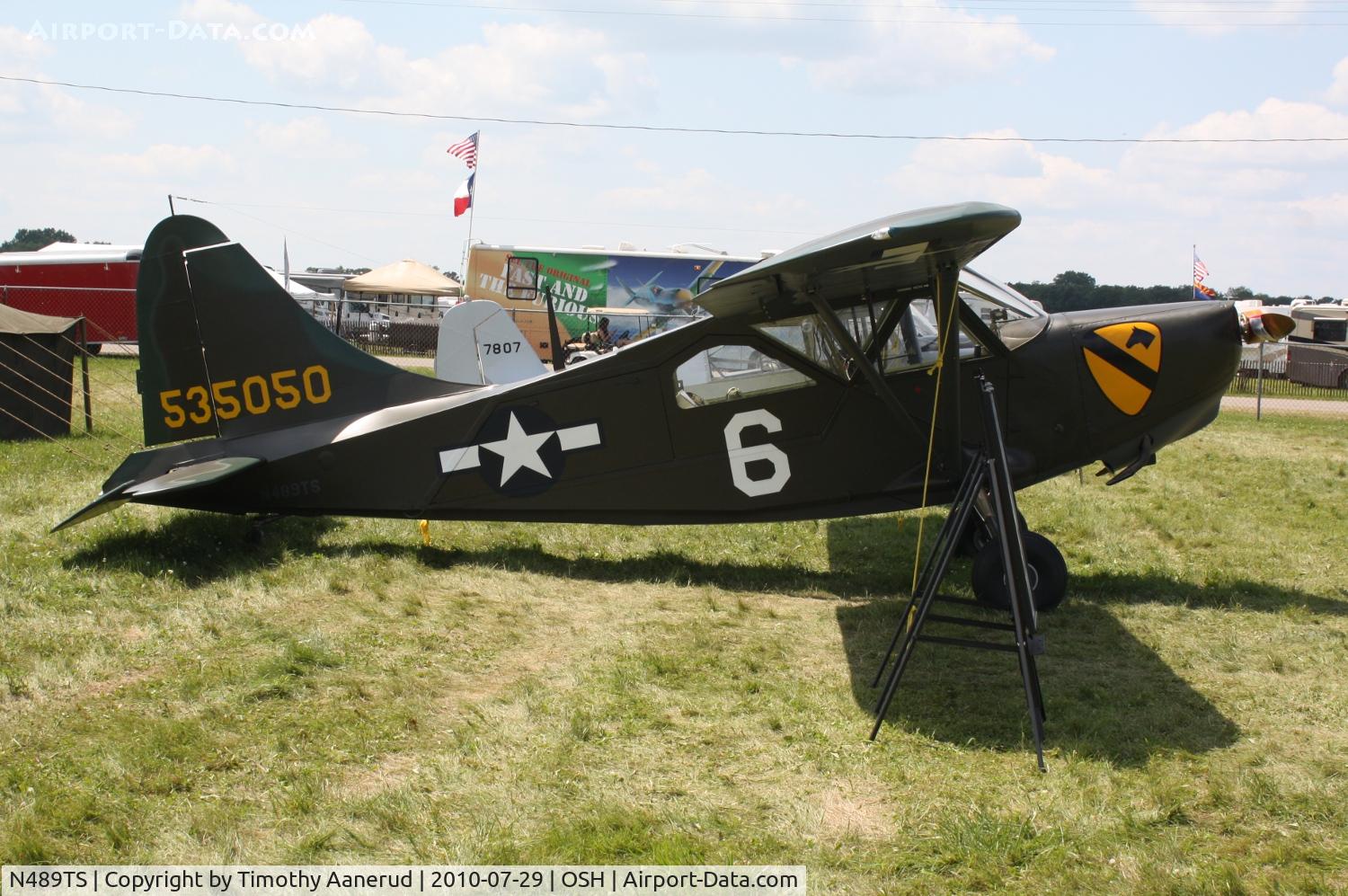 N489TS, 1946 Stinson L-5G Sentinel C/N 76-4629, 1946 Stinson L-5G, c/n: 4629