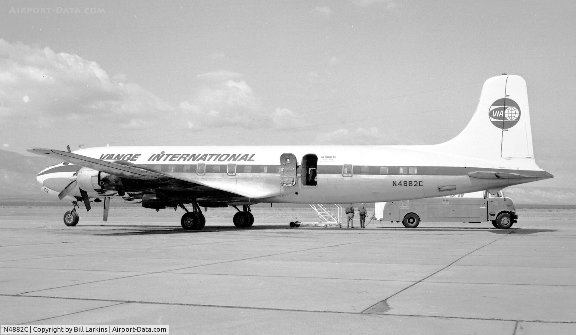 N4882C, Douglas DC-7B C/N 45311, Vance International Airways.