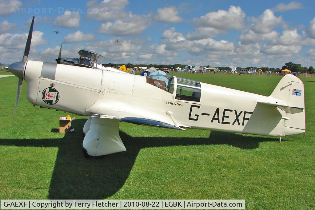 G-AEXF, 1936 Percival E-2H Mew Gull C/N E22, 1936 Percival Aircraft Co Ltd PERCIVAL MEW GULL, c/n: E22 at the 2010 Sywell Airshow