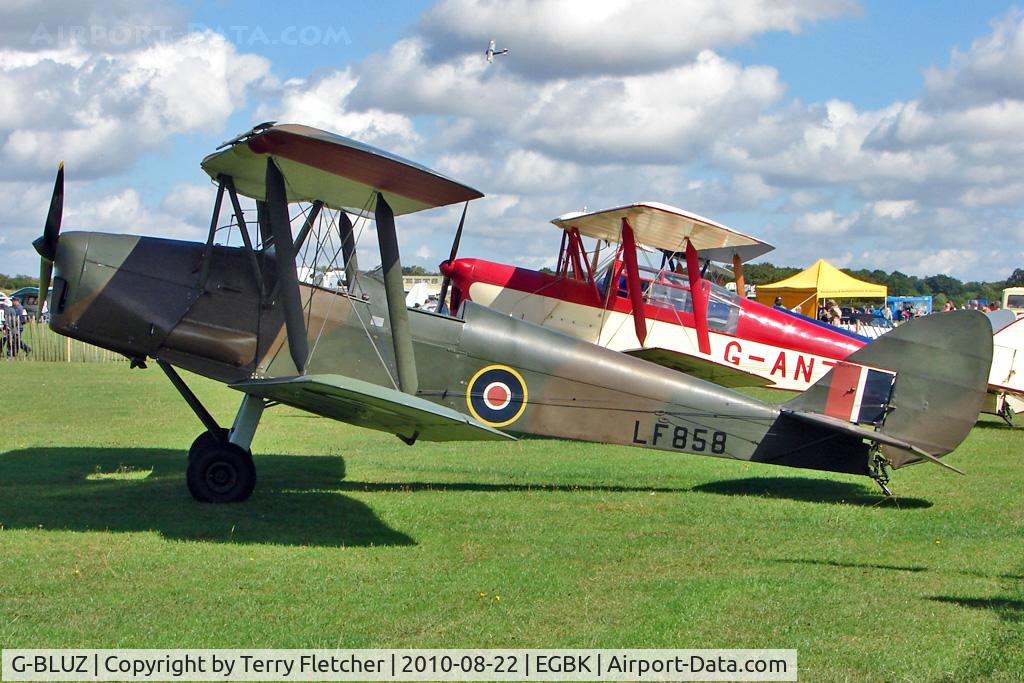 G-BLUZ, 1944 De Havilland DH.82B Queen Bee C/N 1435, 1944 De Havilland DH82B QUEEN BEE, c/n: 1435 at 2010 Sywell Air Show