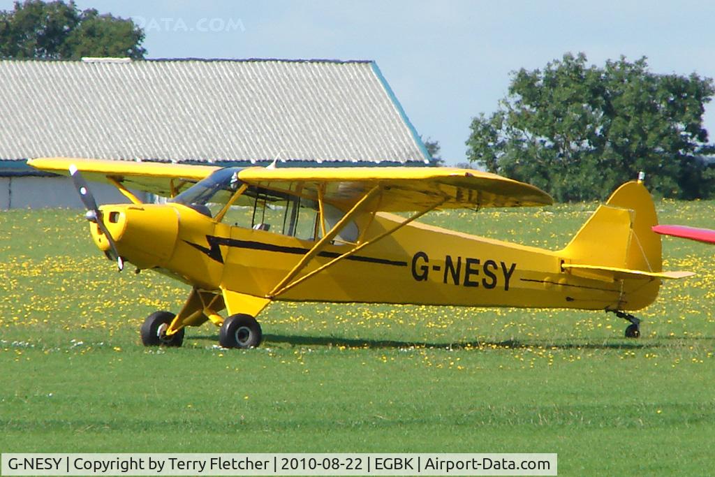 G-NESY, 1960 Piper PA-18 Super Cub C/N 18-7482, 1960 Piper PIPER PA-18, c/n: 18-7482 at 2010 Sywell Airshow