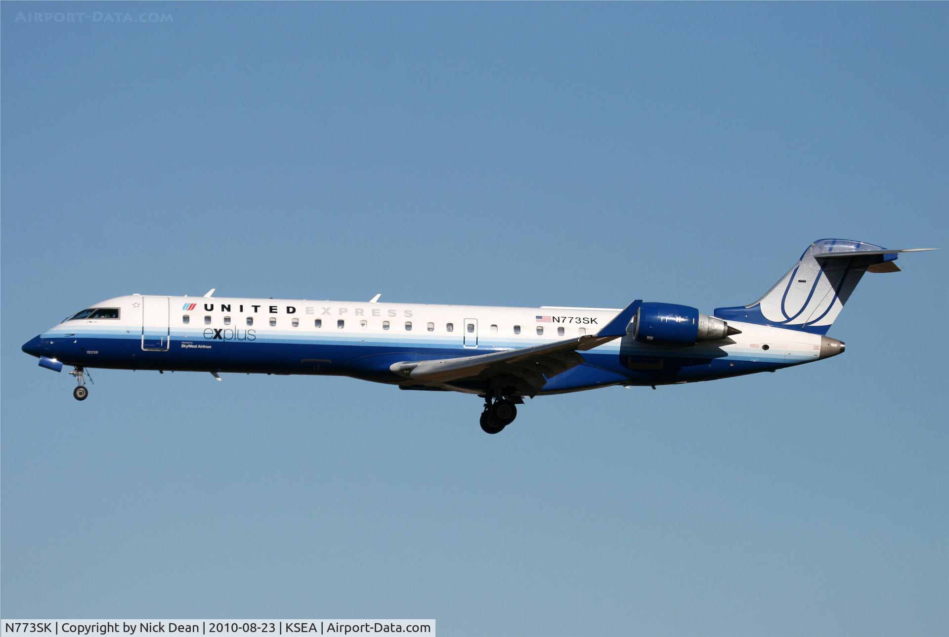 N773SK, 2005 Bombardier CRJ-702 C/N 10236, KSEA