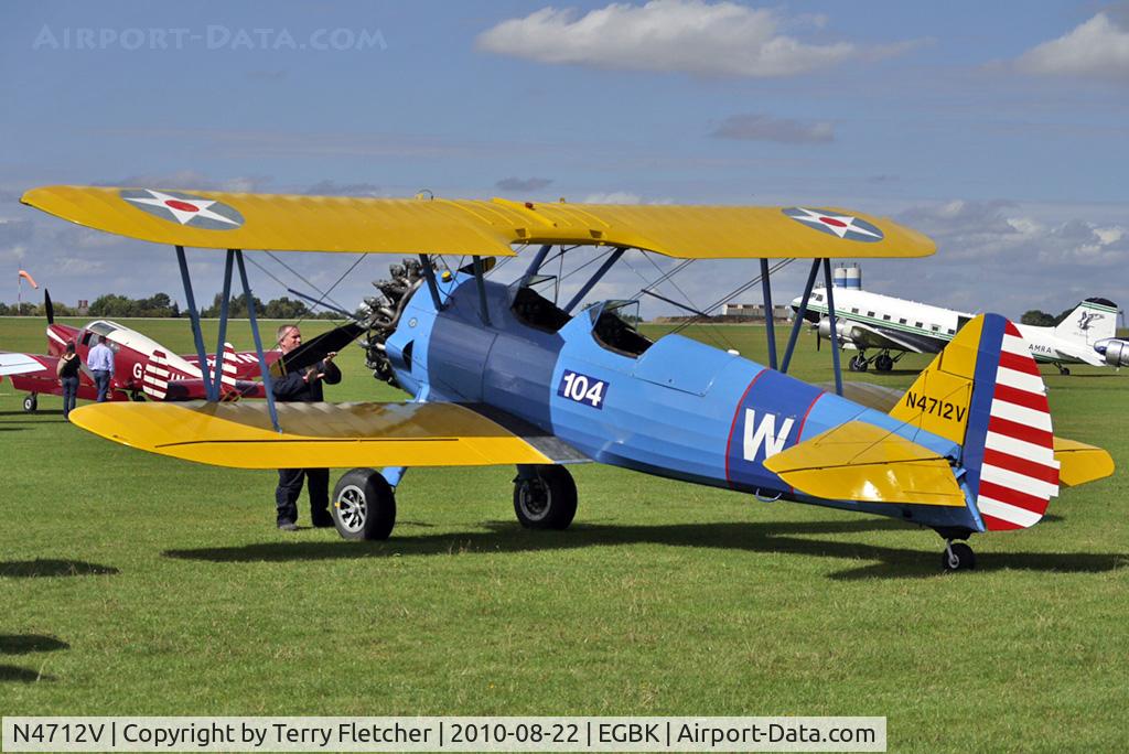 N4712V, 1949 Boeing E75 C/N 75-5094, 1949 Boeing E75, c/n: 75-5094 at 2010 Sywell Airshow
