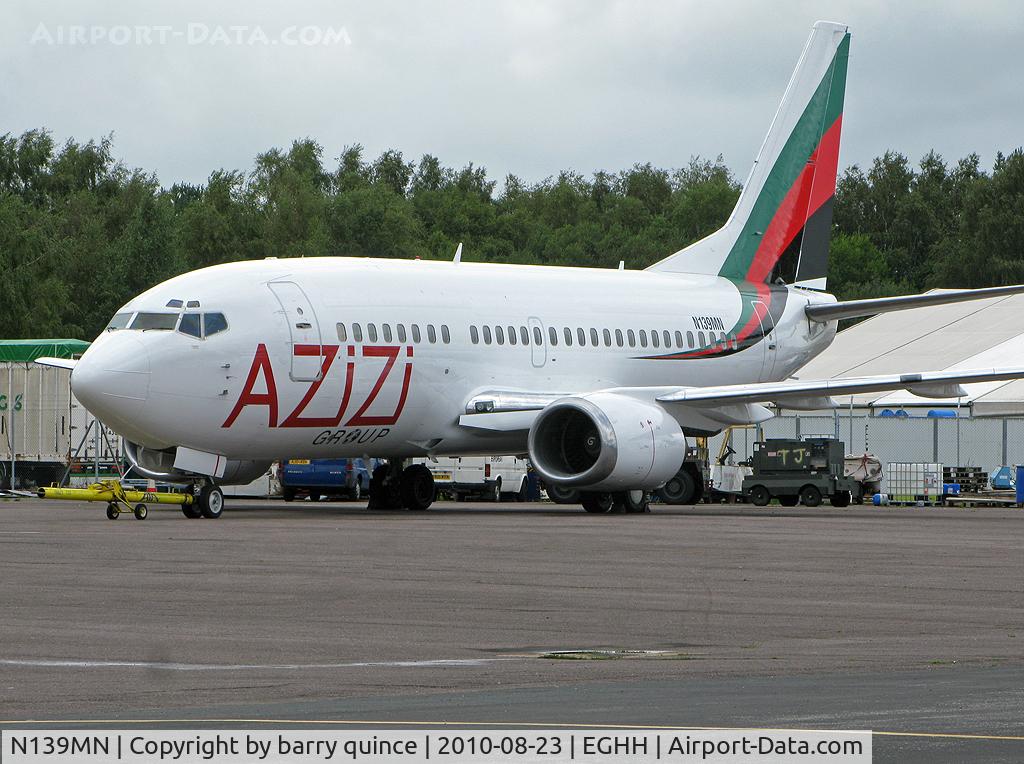 N139MN, 1992 Boeing 737-505 C/N 24649, At Bournemouth Airport.