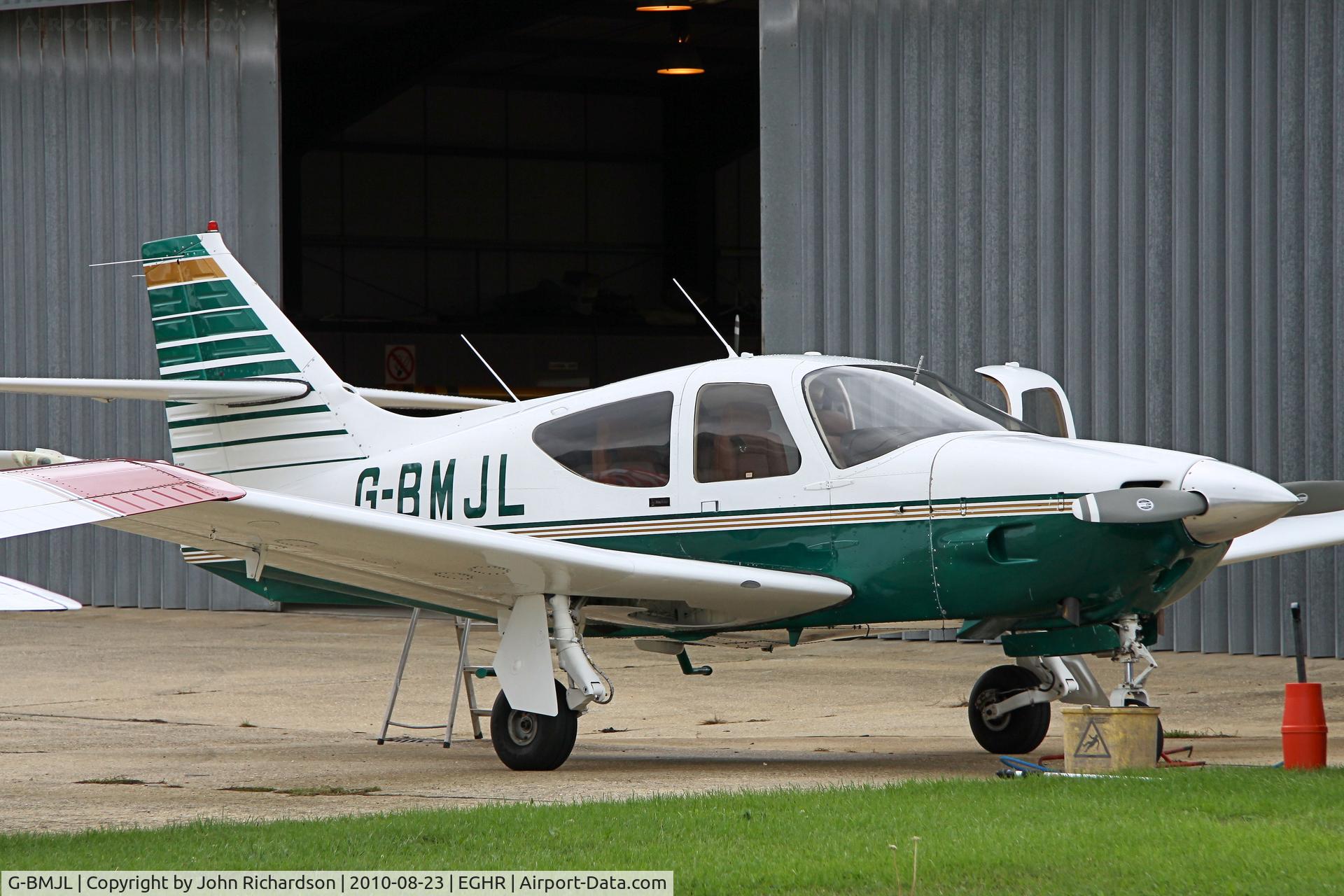 G-BMJL, 1976 Rockwell Commander 114 C/N 14006, Outside of Maintenance