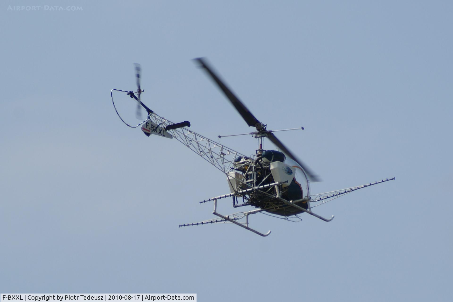 F-BXXL, Agusta AB-47G-2 C/N 114, Ebro Delta, Spain