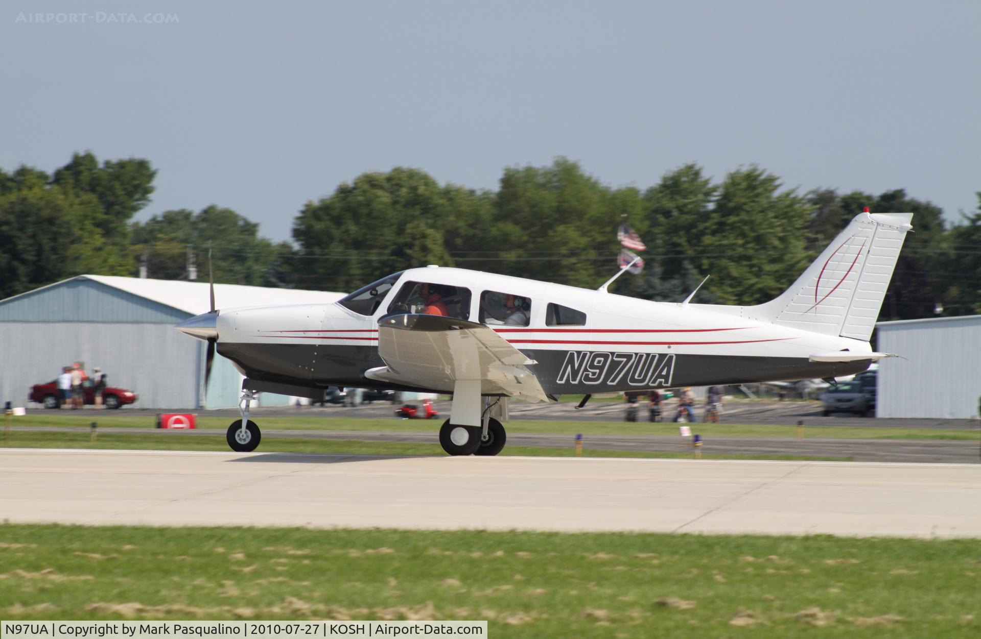 N97UA, 1978 Piper PA-28R-201 Cherokee Arrow III C/N 28R7837163, Piper PA-28R-201