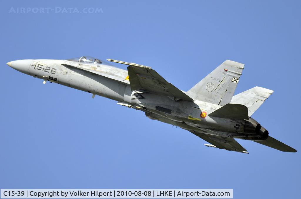 C15-39, McDonnell Douglas EF-18A Hornet C/N 0670/A544, code 15-26