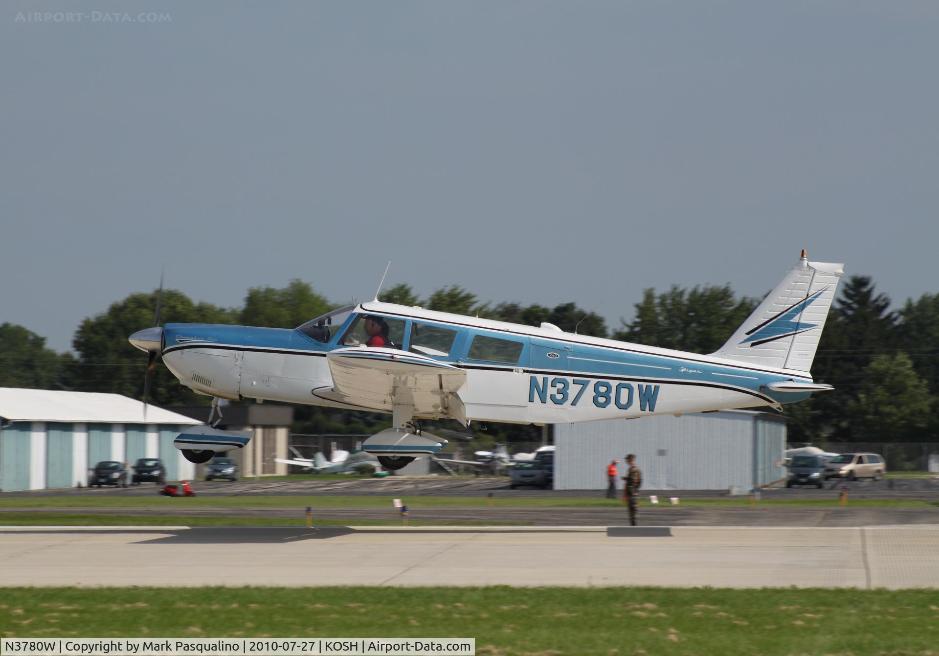 N3780W, 1966 Piper PA-32-260 Cherokee Six Cherokee Six C/N 32-702, Piper PA-32-260