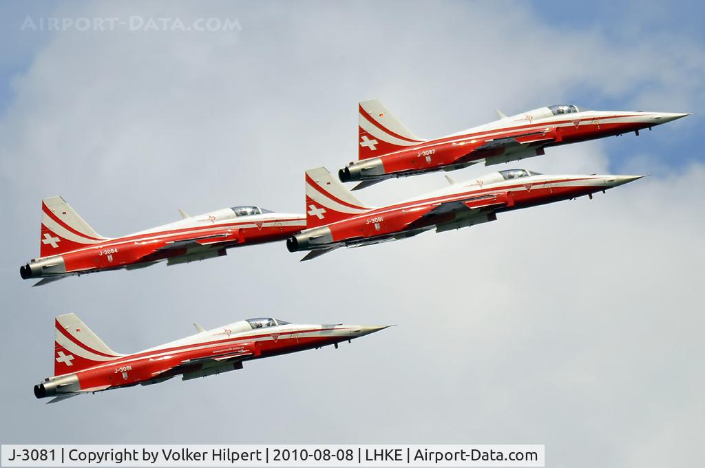 J-3081, Northrop F-5E Tiger II C/N L.1081, Swiss Air Force