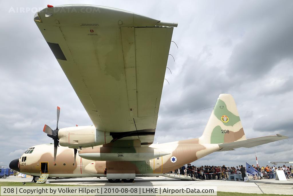208, 1965 Lockheed C130E Hercules C/N 382-4000, Israel Air Force